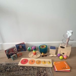 LOVEVERY play kit.  The Babbler 13, 14 and 15 months.